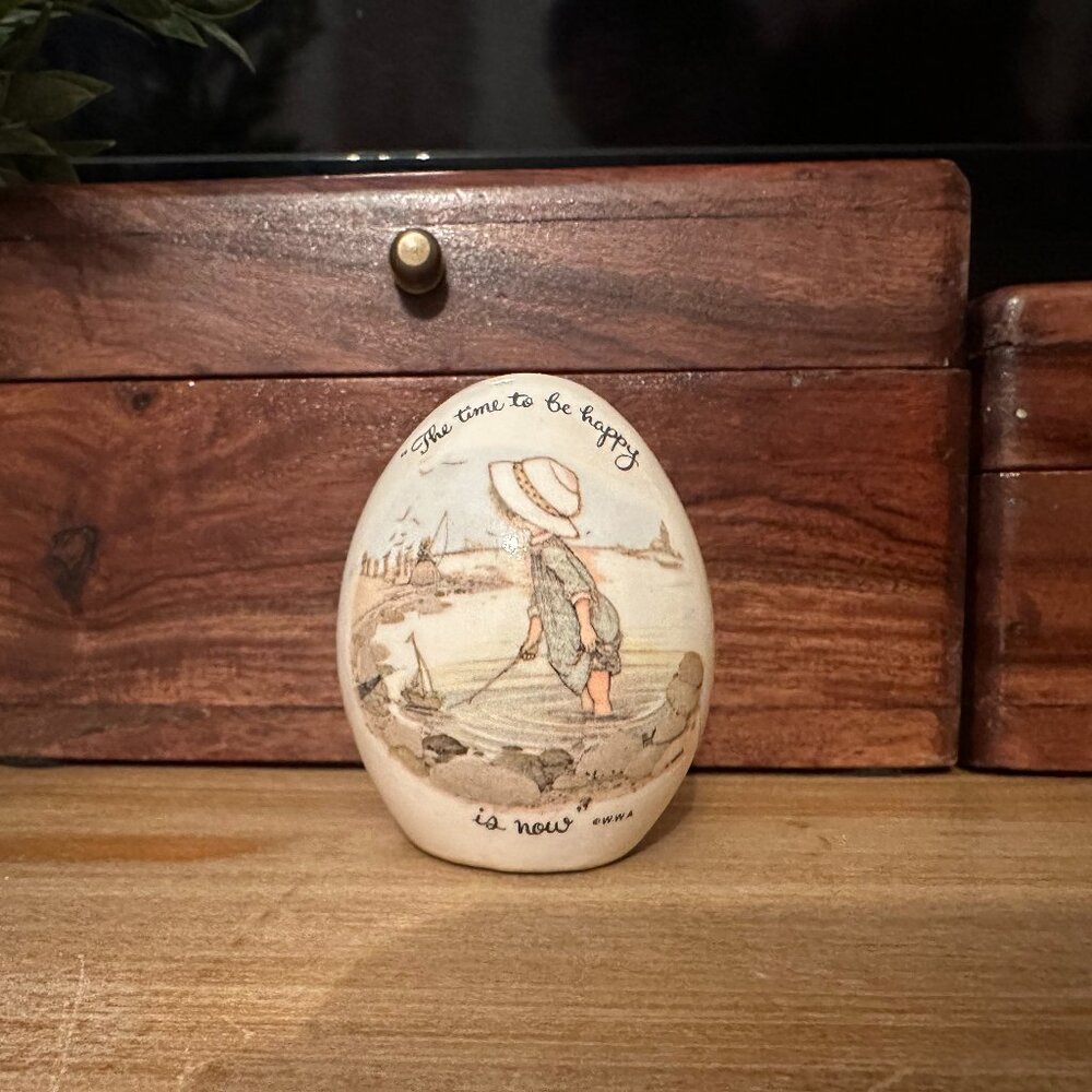 Holly Hobbie Egg Vintage 1973